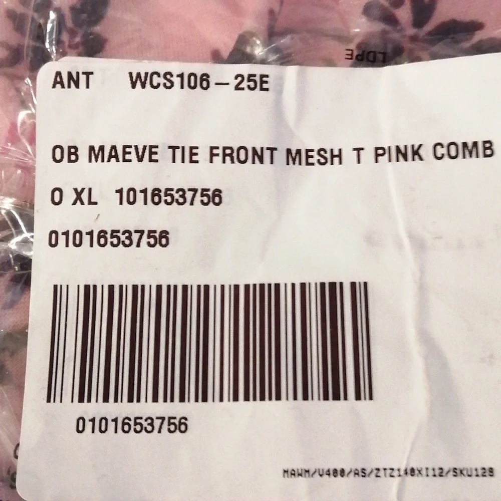 NWT Anthropologie Maeve Sleeveless Floral Pink Blouse Top XL, 2025 Collection - Picture 6 of 8